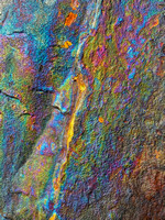 Colorful Rock Oxidation