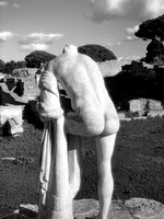 Ostia Antiqa- - Statue