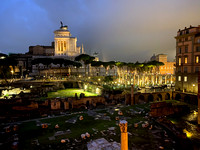 Imperial Forum from Trajans Market