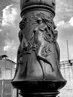 Lamp Post Detail, Rome